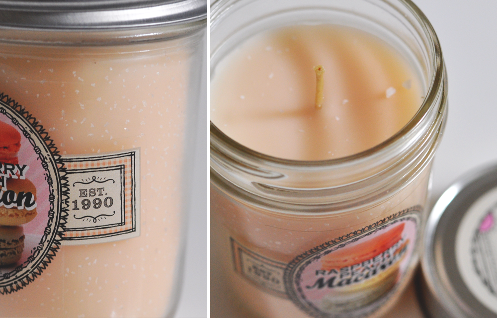 Raspberry Peach Macaron - Bath & Body Works Retired Candle